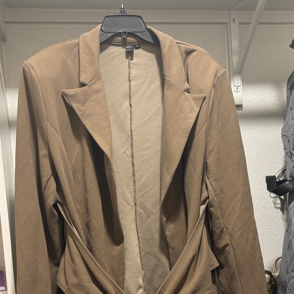 SHEIN Women's Brown Blazer